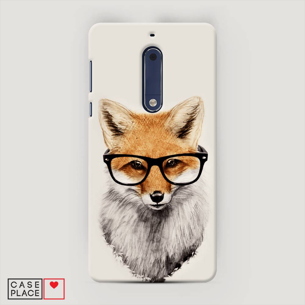 

Чехол Awog "Лиса в очках" для Nokia 5, 120220-7
