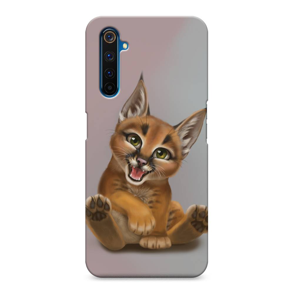 

Пластиковый чехол "Малыш рыси" на Realme 6 Pro, 252820-1