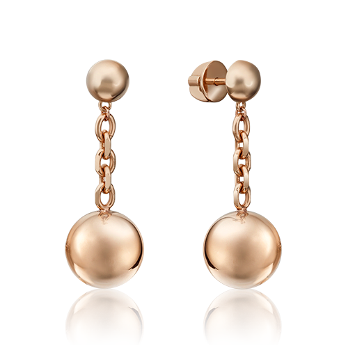 

Серьги-подвески из красного золота PLATINA jewelry 02-4445-00-000-1110-64_0, 02-4445-00-000-1110-64_0