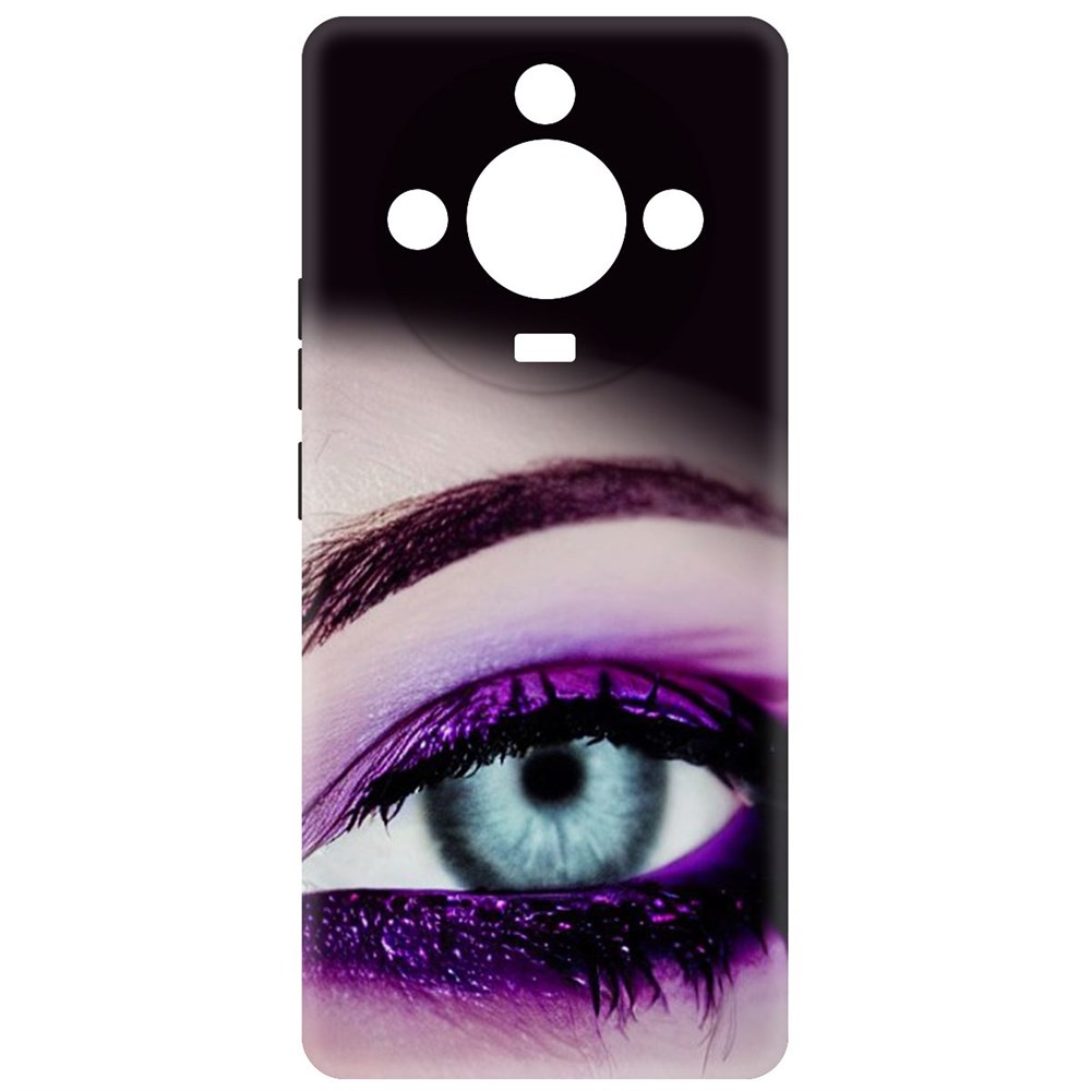 

Чехол-накладка Krutoff Soft Case Взгляд для Realme 11 Pro черный