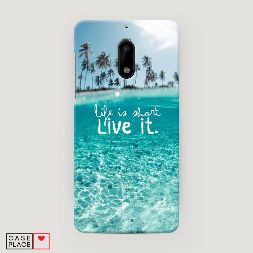 

Чехол Awog "Live it" для Nokia 6, 120320-5