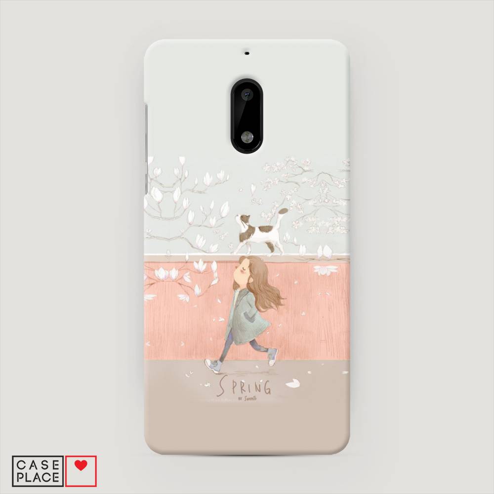 

Чехол Awog "Девочка-весна" для Nokia 6, 120320-5