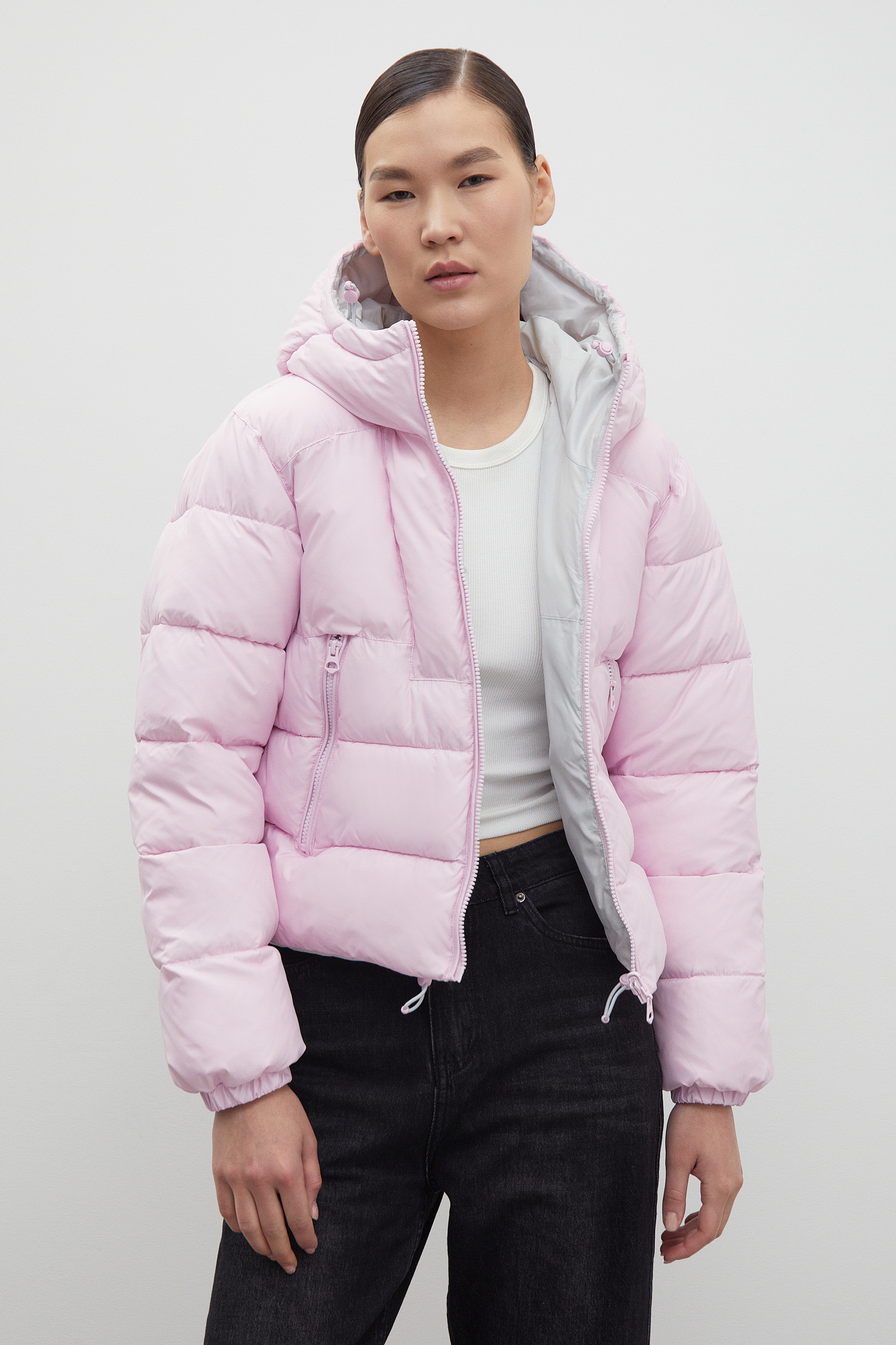 

Куртка женская Finn Flare FBD110210 розовая XS, FBD110210