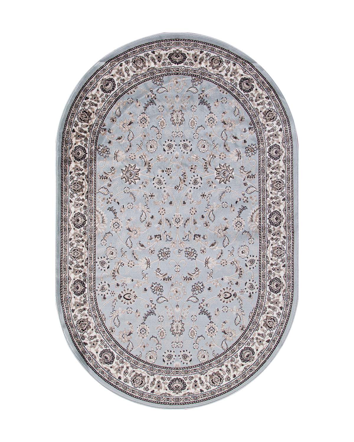 

Ковер Kitroom Plus Grand Palace 250x350 овальный голубой/бежевый d251