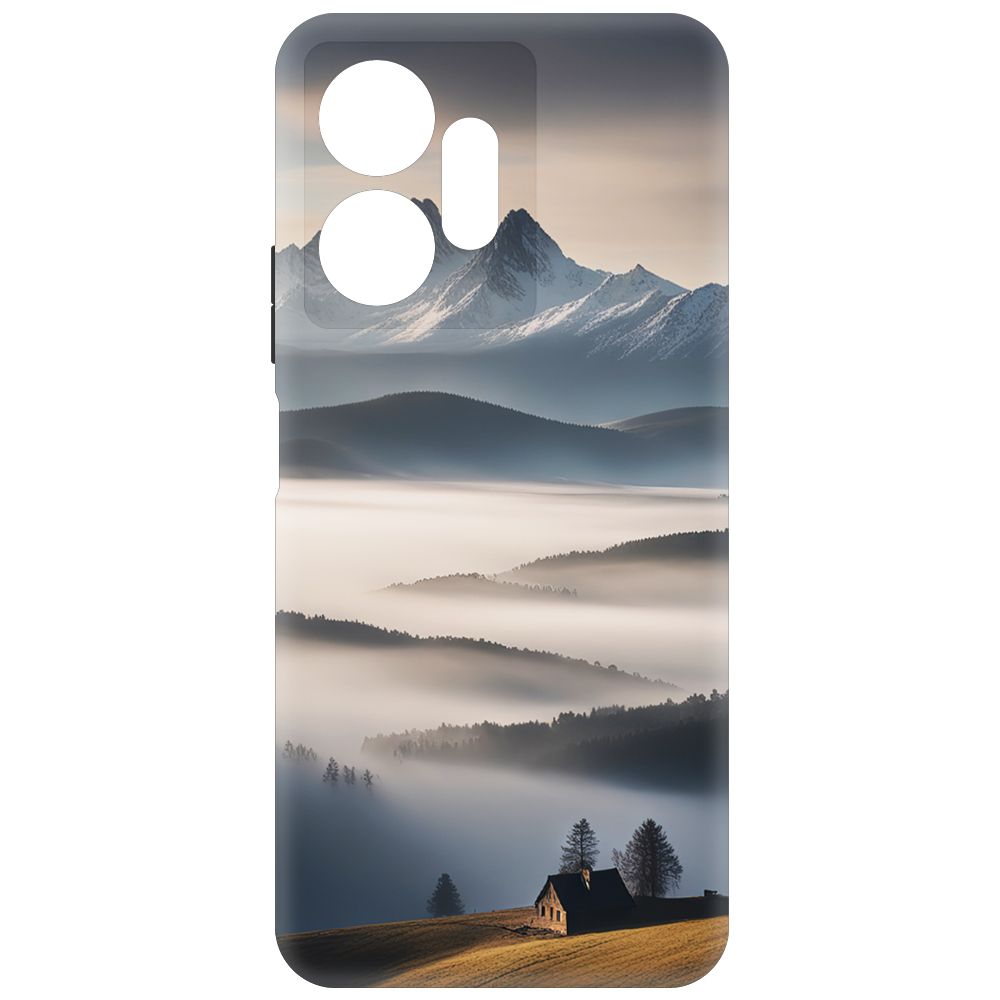 

Чехол-накладка Krutoff Soft Case Туман для Infinix Zero 20 черный