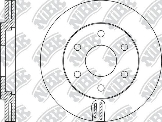 

Диск Тормозной Rn1430 NiBK rn1430