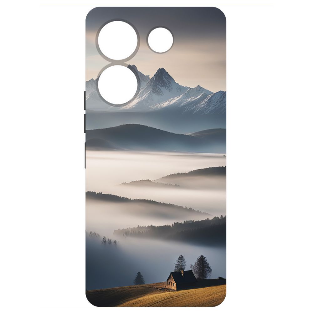 

Чехол-накладка Krutoff Soft Case Туман для Tecno Camon 20 Pro черный