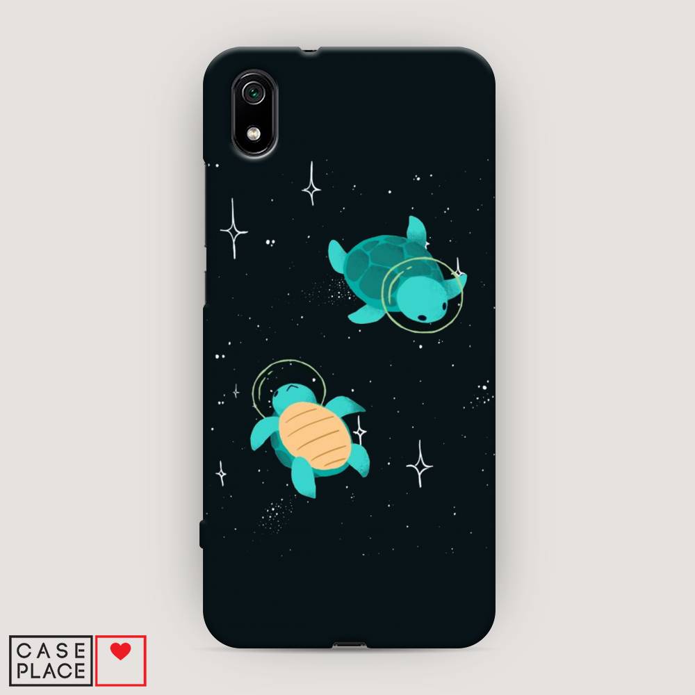 

Пластиковый чехол "Черепашки космонавты" на Xiaomi Redmi 7A, 35420-3