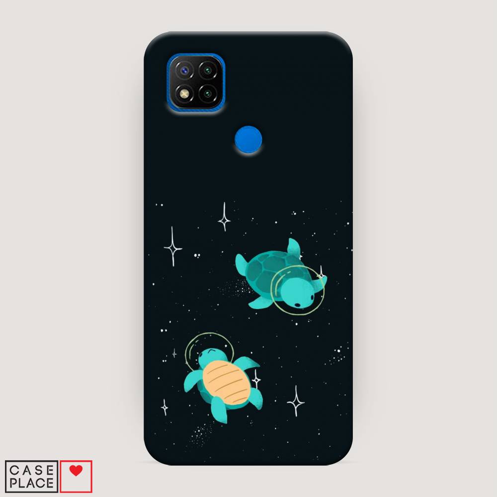 

Пластиковый чехол "Черепашки космонавты" на Xiaomi Redmi 9C, 39020-3