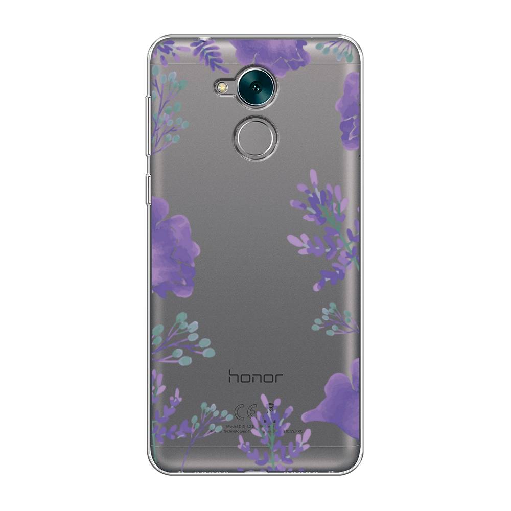 

Чехол Awog на Honor 6C "Сиреневая цветочная рамка", Разноцветный, 62750-8