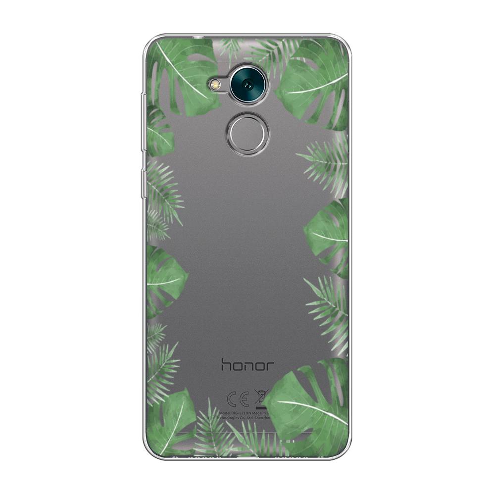 

Чехол Awog на Honor 6C "Листья папоротника рамка", Разноцветный, 62750-8