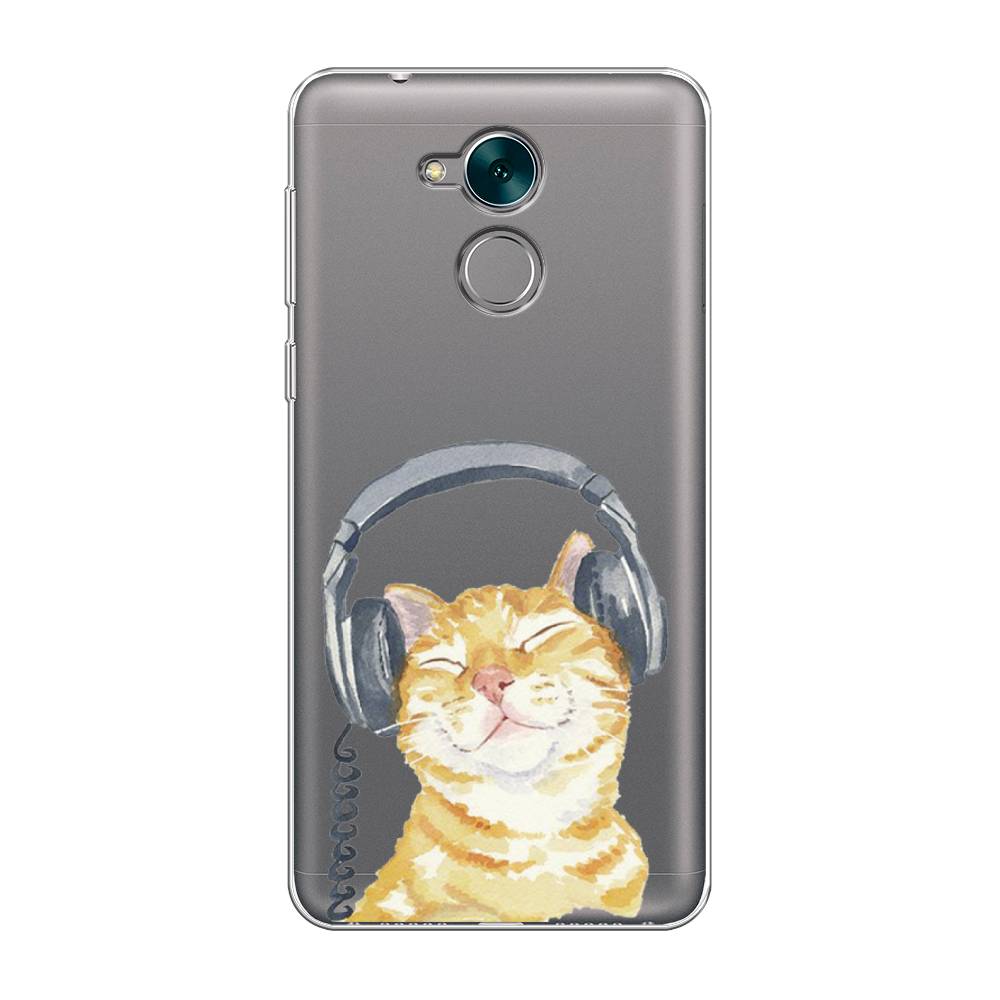 

Чехол Awog "Кот меломан" для Honor 6C