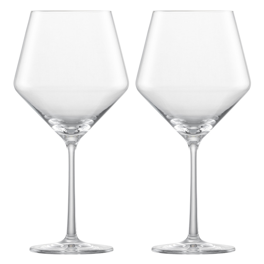 фото Набор бокалов для красного вина zwiesel glas pure burgundy goblet 692 мл, 2 шт, стекло zwiesel 1872