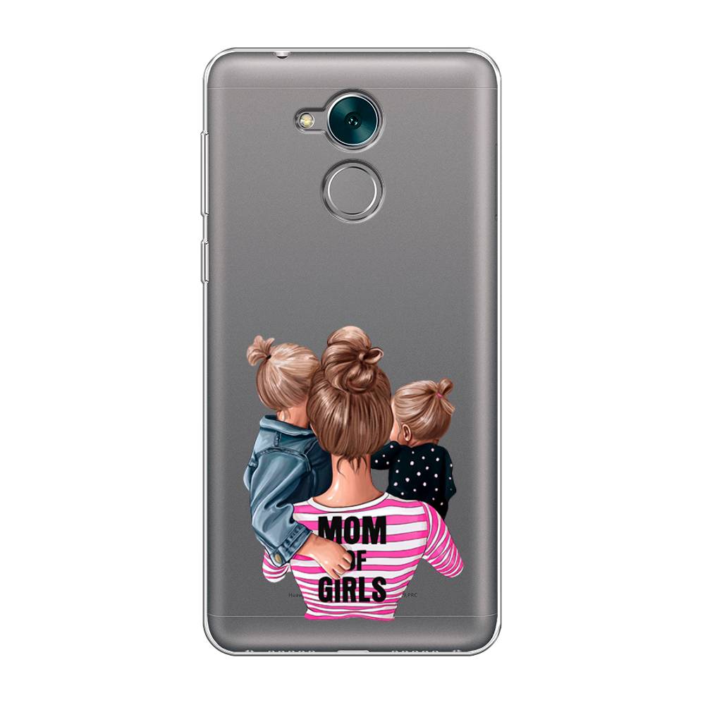 

Чехол Awog на Honor 6C "Mom of Girls", Разноцветный, 62750-6