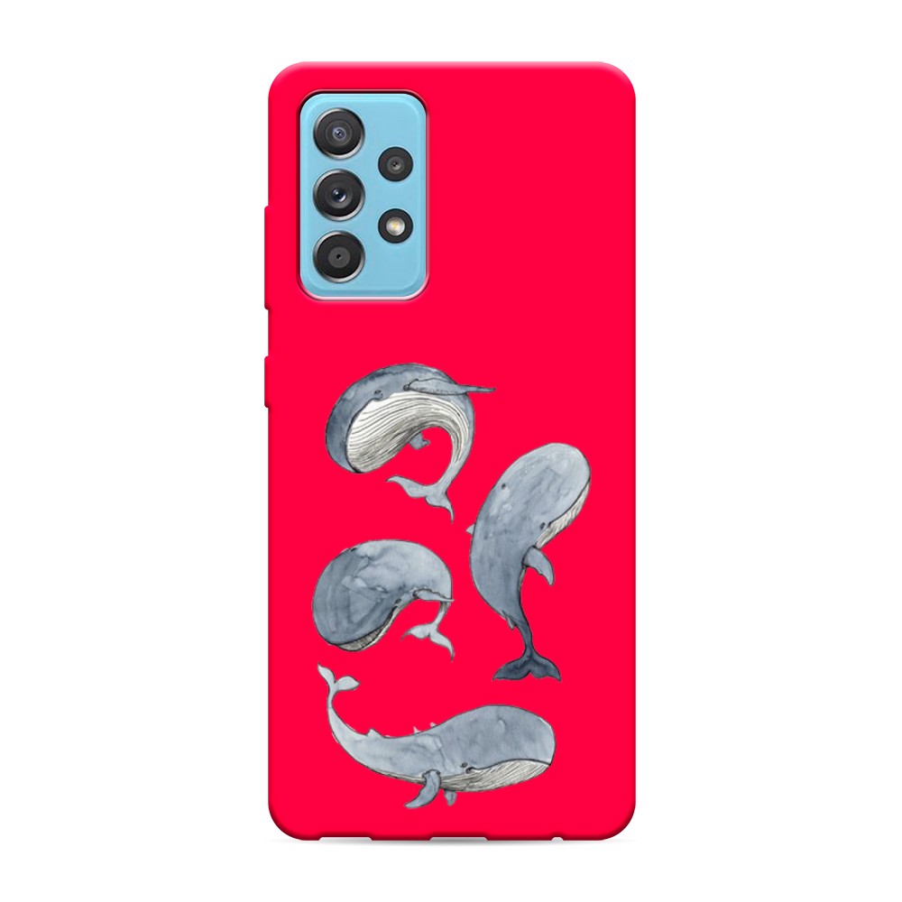 

Чехол Awog на Samsung Galaxy A52 / Самсунг A52 "Киты", Разноцветный, 2102453-1
