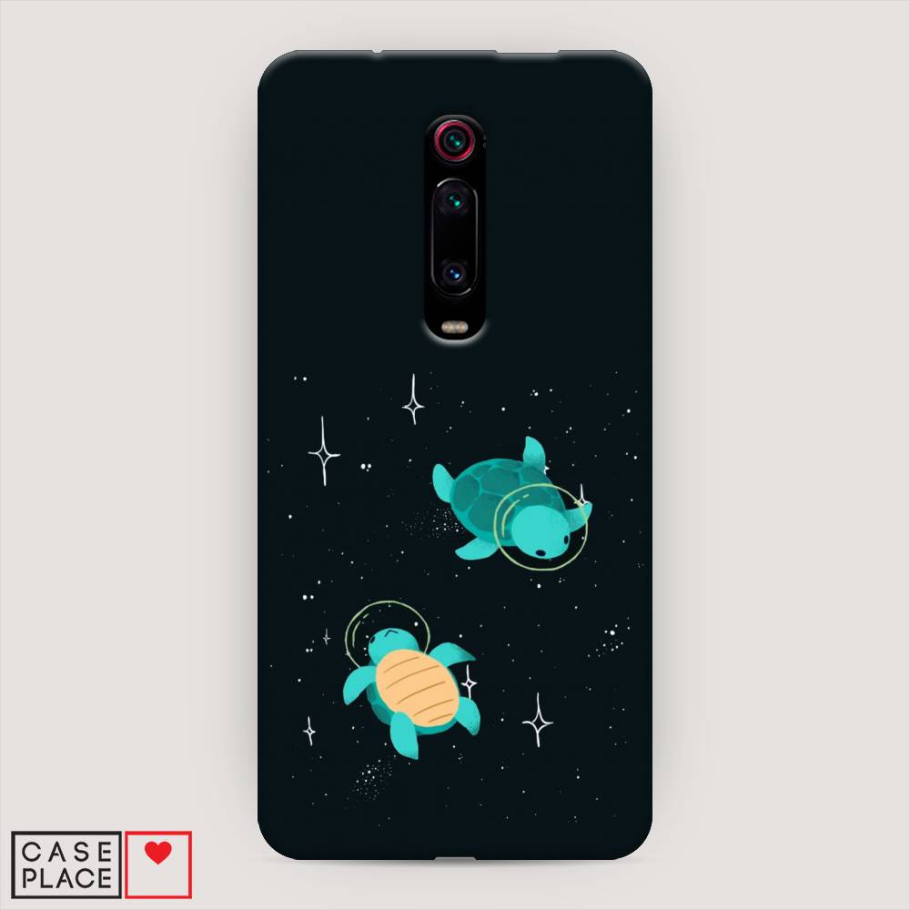 

Пластиковый чехол "Черепашки космонавты" на Xiaomi Redmi K20 Pro, 35620-3