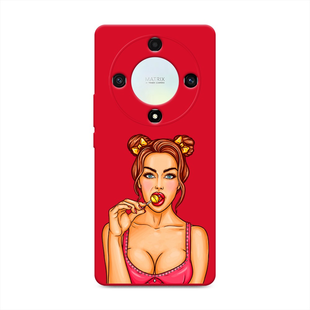 

Чехол Awog на Honor X9A "Вкусный леденец", Бежевый;коричневый;розовый, 6120853-1