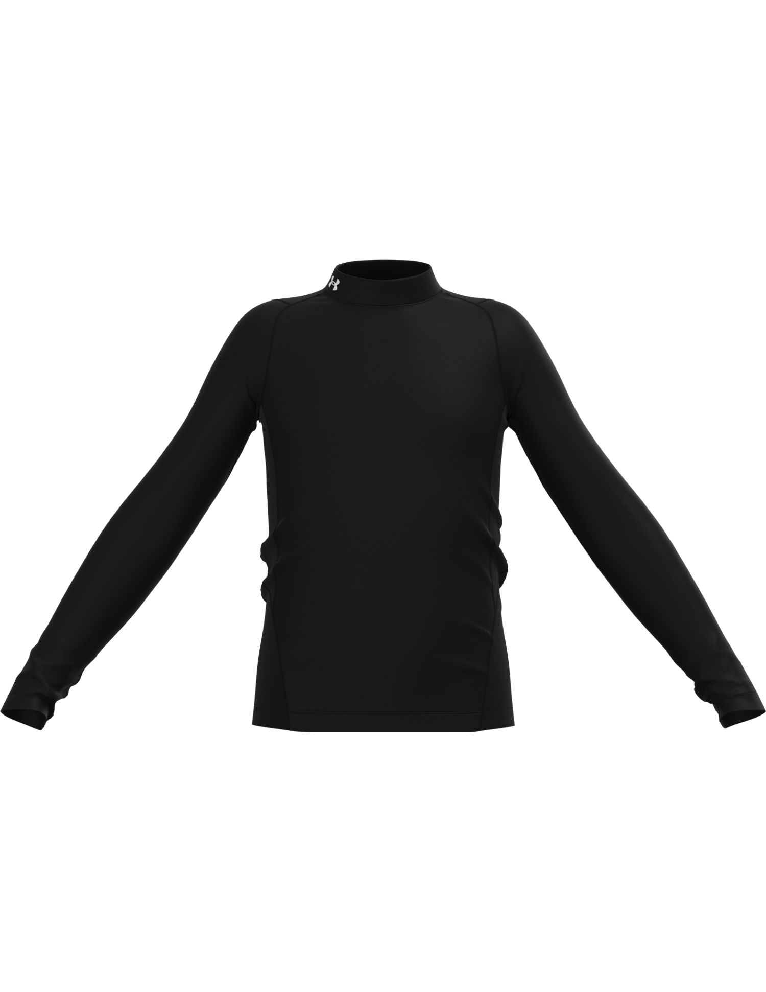 

Лонгслив Under Armour UA HG Armour Mock LS 1369477-001 цв.черный р. YSM, 1369477-001