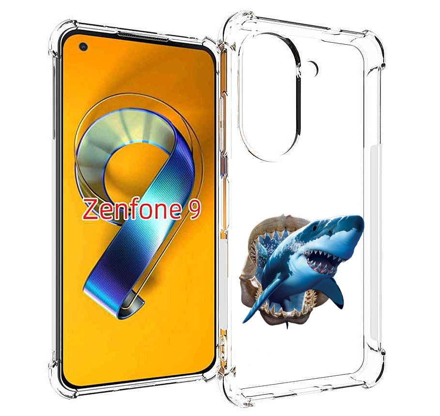 

Чехол MyPads челюсти для Asus Zenfone 9 (AI2202), Прозрачный, Tocco