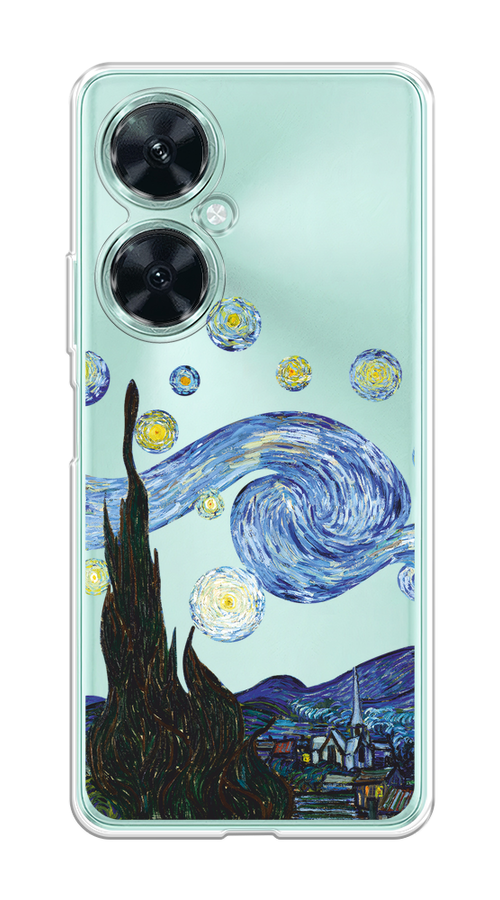 

Чехол на Huawei Nova 11i "Ночь Ван Гога", Голубой;синий;черный, 6121750-1