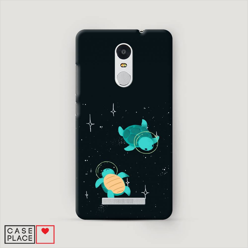 

Пластиковый чехол "Черепашки космонавты" на Xiaomi Redmi Note 3
