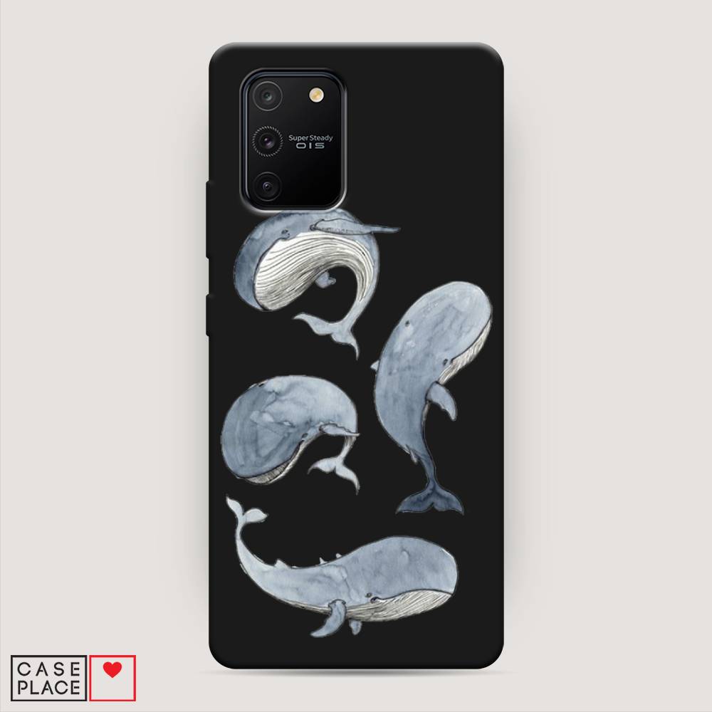 

Чехол Awog на Samsung Galaxy A91/S10 Lite "Киты", Разноцветный, 29952-1