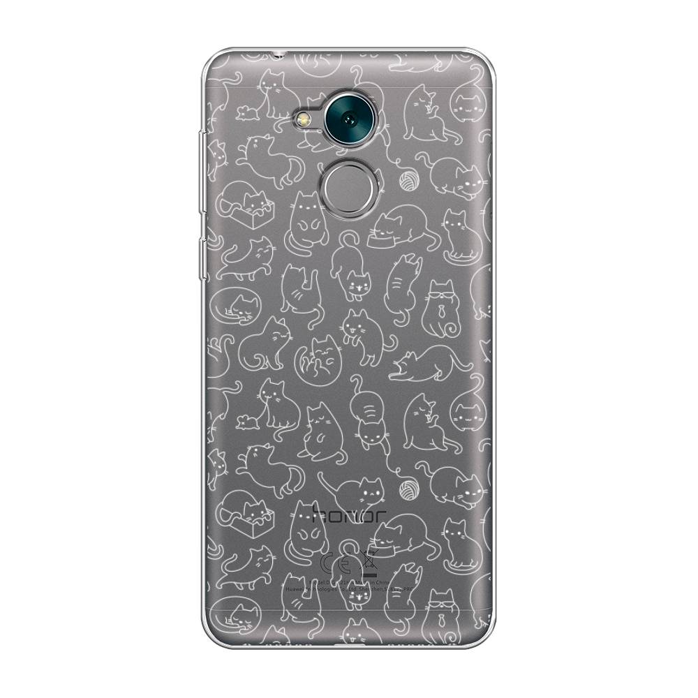 

Чехол Awog на Honor 6C "Шкодливые котики", Разноцветный, 62750-2