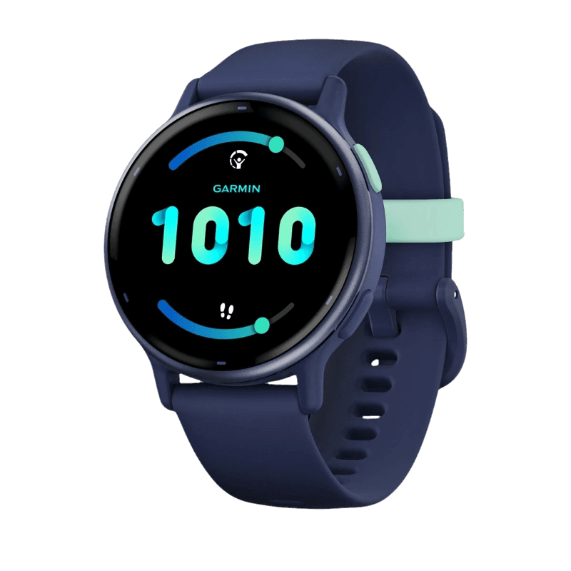 Смарт-часы Garmin Vivoactive 5, Cpt. Blue/Blue Metallic