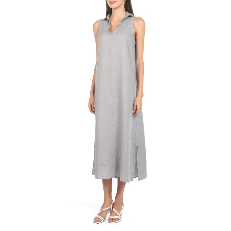 

Платье женское Maison David DRESS-2 серое L, Серый, DRESS-2