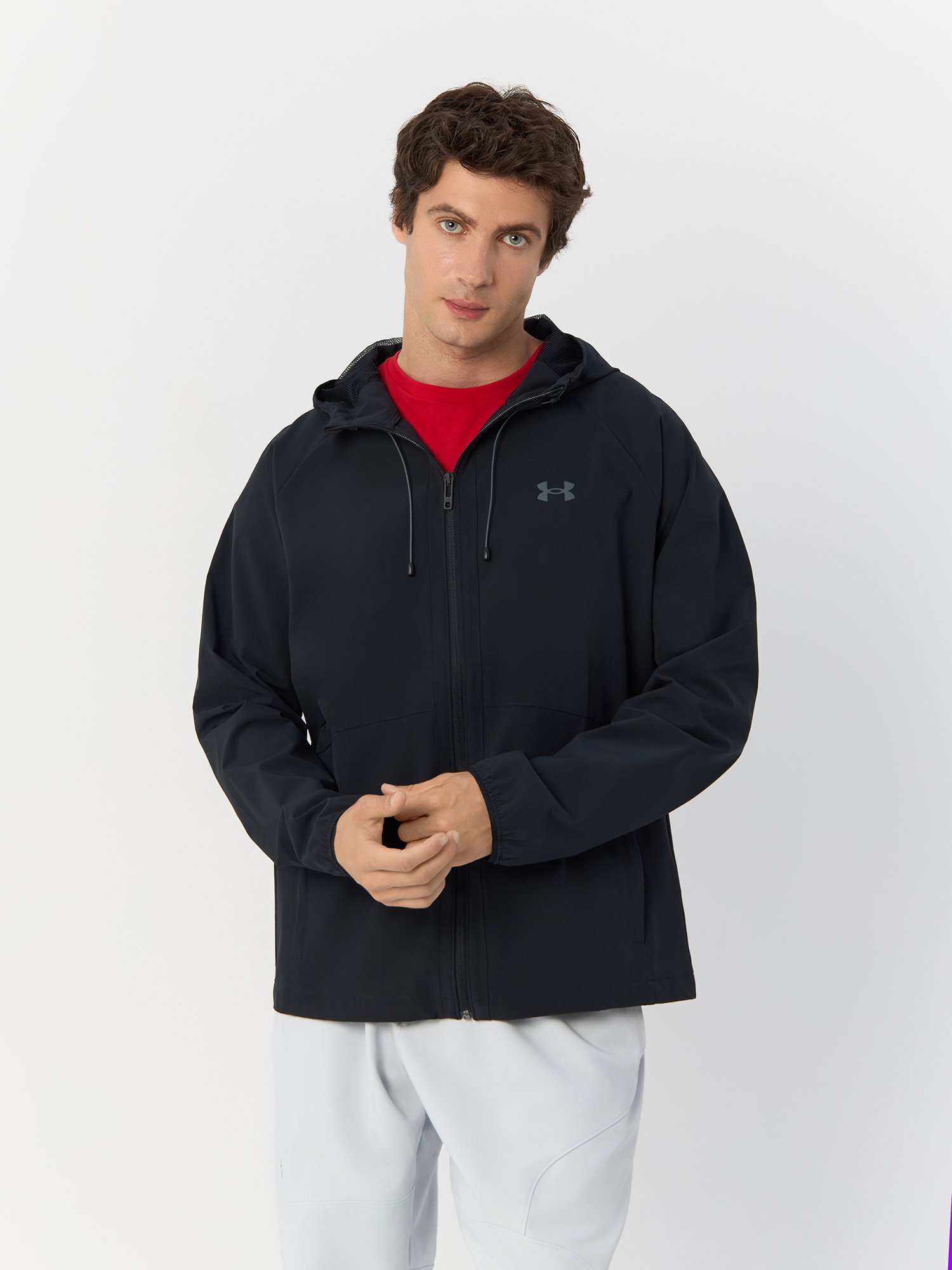 Ветровка мужская Under Armour 1377171 черная XL