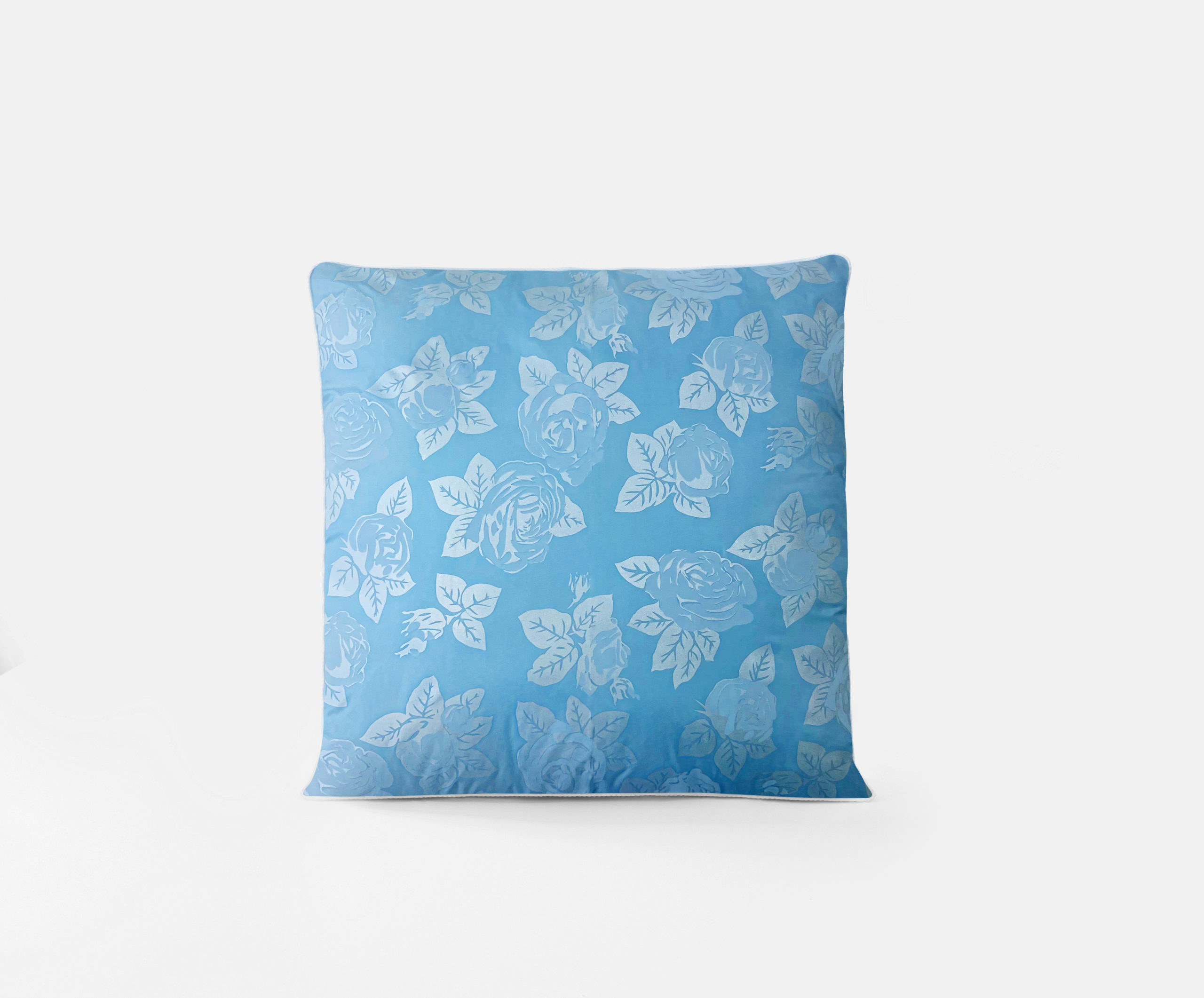 Подушка Красная пуговица однокамерная 50x70 тик,лебяжий пух