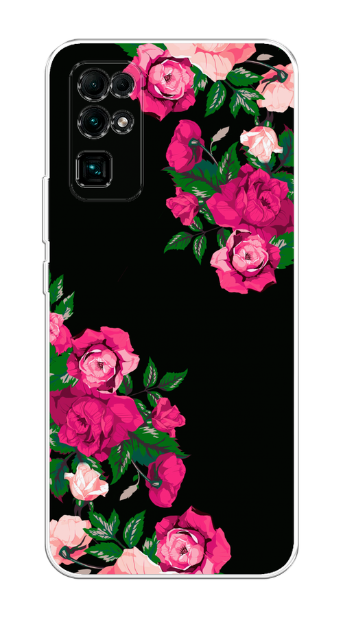

Чехол на Honor 30 "Розы фуксия", Черный;розовый;зеленый, 612150-1