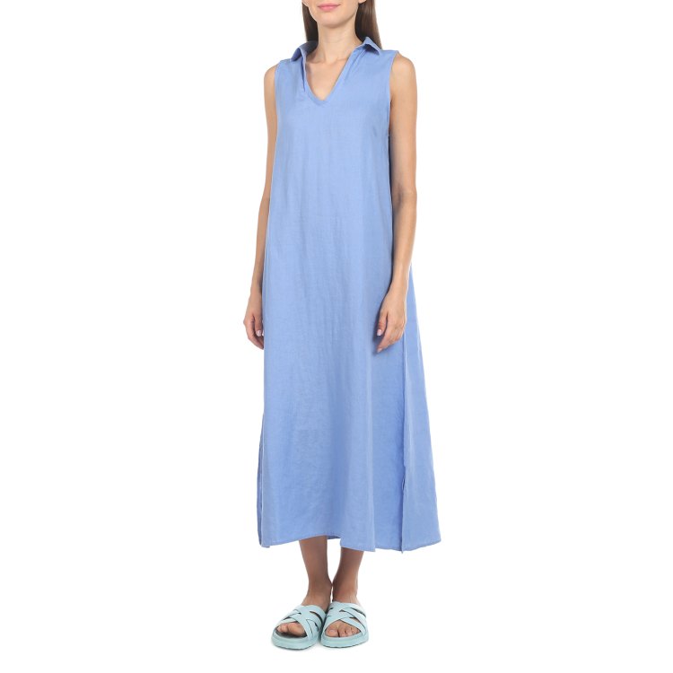 

Платье женское Maison David DRESS-2 синее 3XL, Синий, DRESS-2