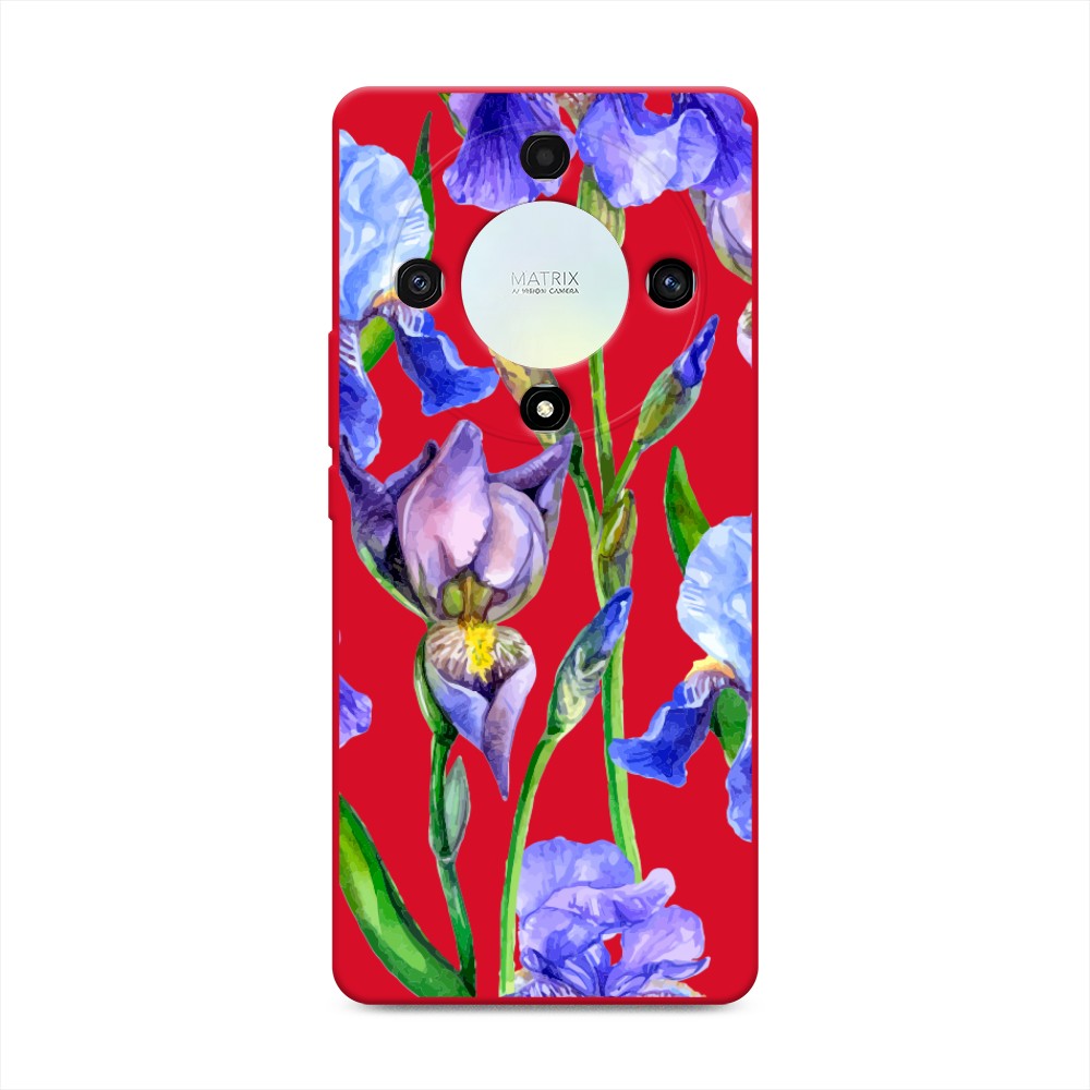

Чехол Awog на Honor X9A "Синие ирисы", Фиолетовый;голубой;зеленый, 6120853-1