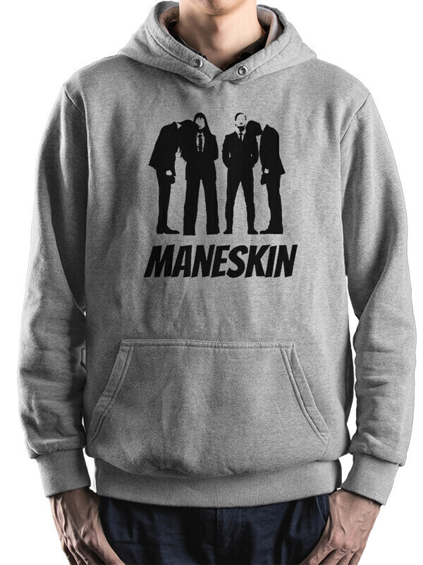 

Худи мужское Dream Shirts Группа Maneskin серое 48 RU, "Группа Maneskin"