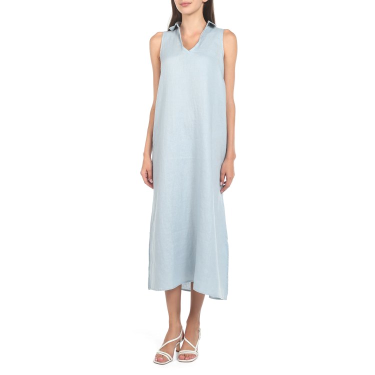 

Платье женское Maison David DRESS-2 голубое M, Голубой, DRESS-2