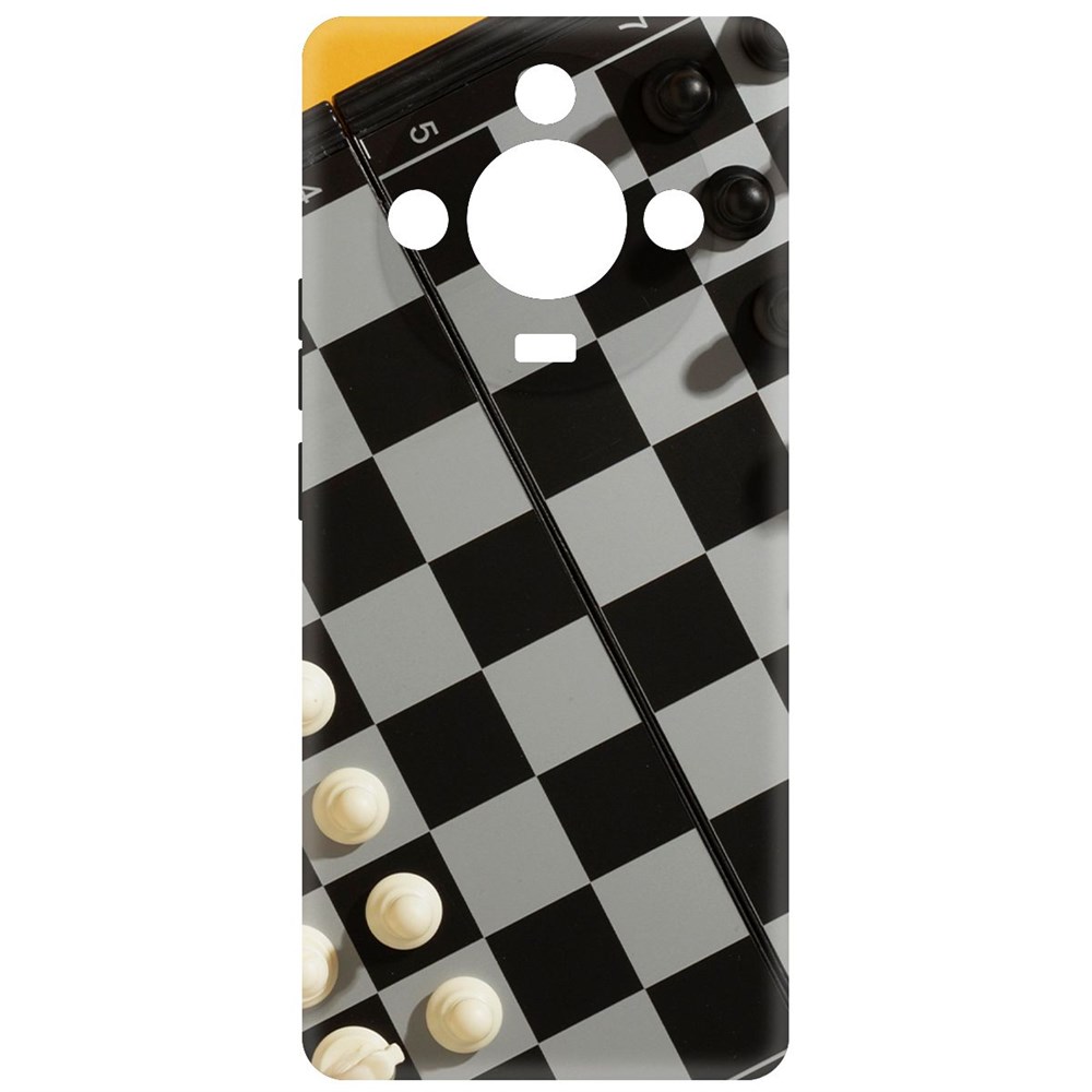 

Чехол-накладка Krutoff Soft Case Шахматы для Realme 11 Pro+ черный