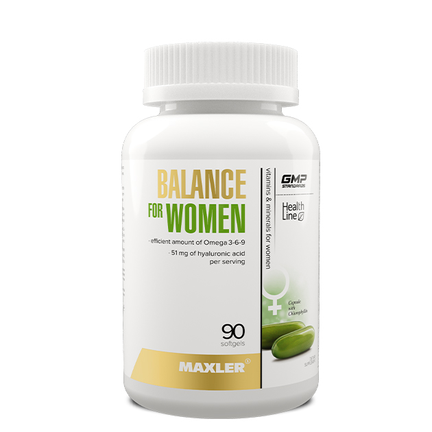 Витаминно-минеральный комплекс Maxler Balance For Women 90 капсул