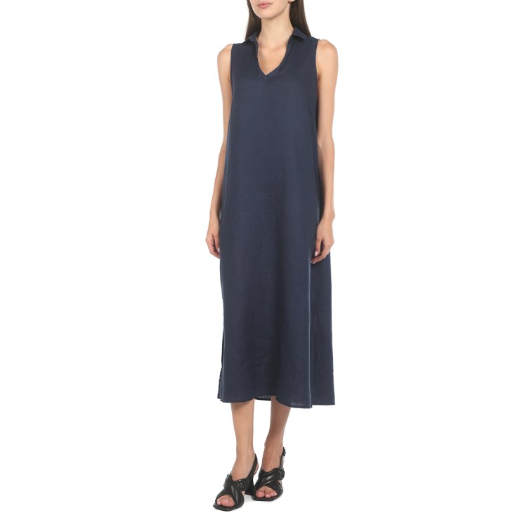 

Платье женское Maison David DRESS-2 синее M, Синий, DRESS-2
