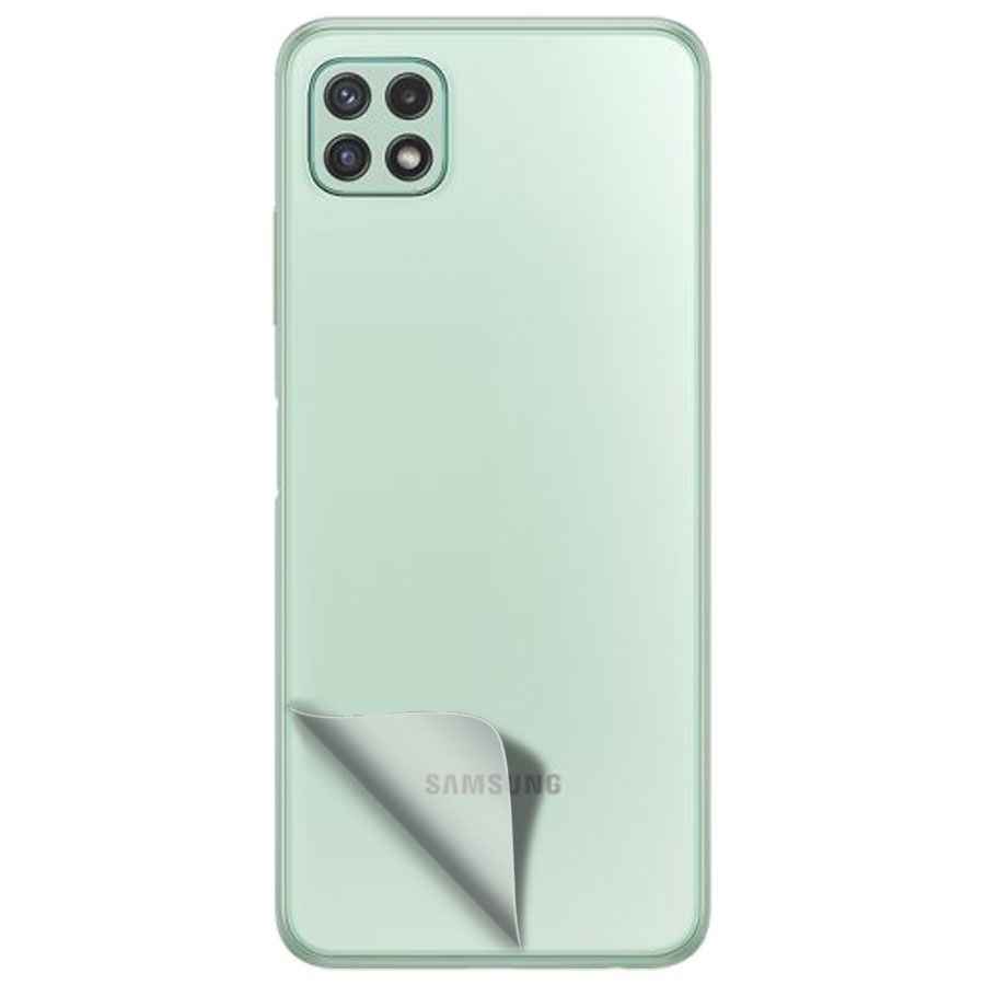 

Пленка защитная гидрогелевая Krutoff для SAMSUNG Galaxy A22s задняя сторона
