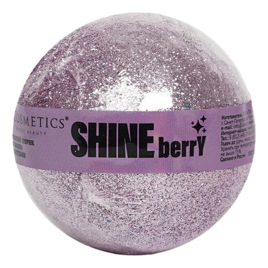 Бомбочка для ванны L'Cosmetics Shine berry 120 г шар бурлящий для ванны l cosmetics тропифрут 160 г