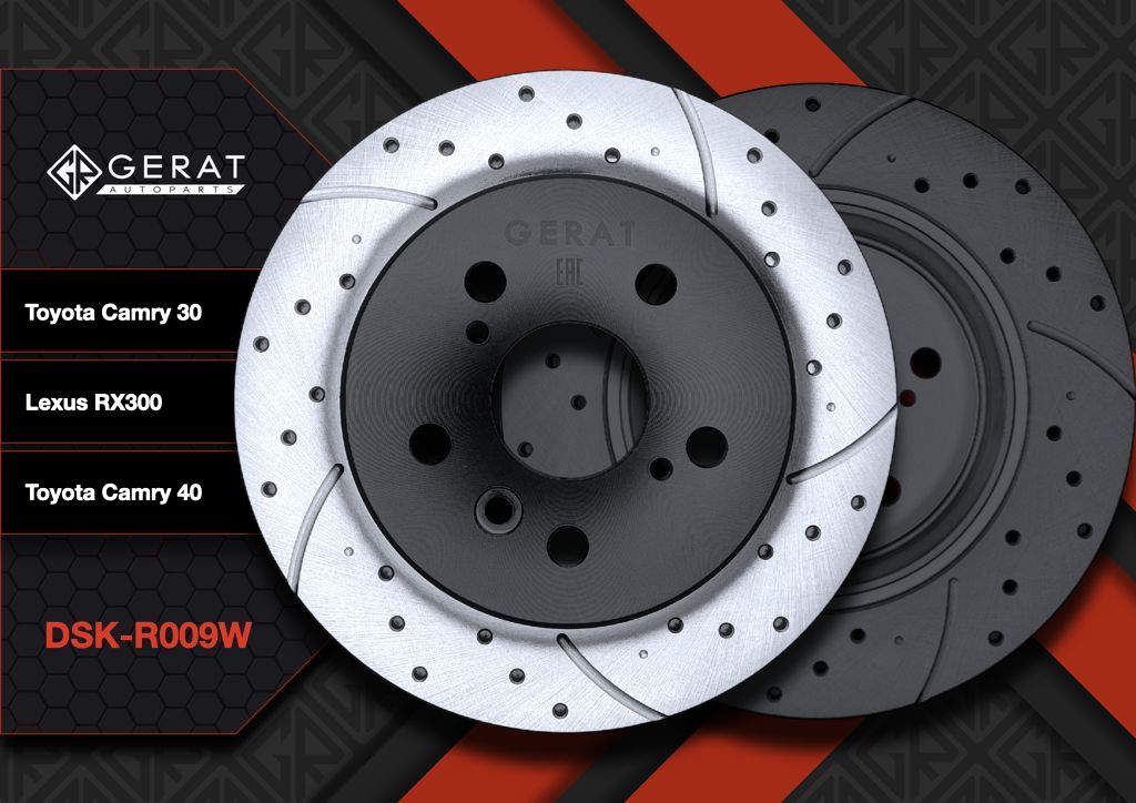 

Тормозной диск Gerat DSK-R009W (задний)Perfomance 2шт.