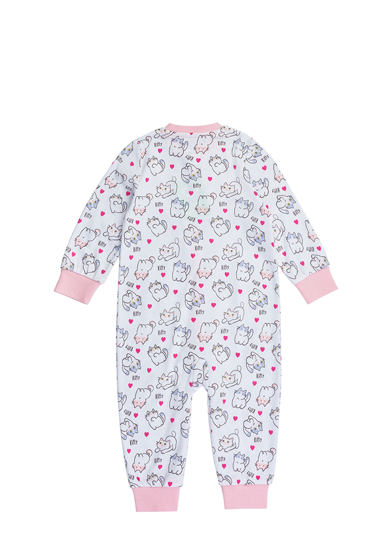 

Комбинезон детский Kari Baby SS23B01800502, белый, 74, 206583