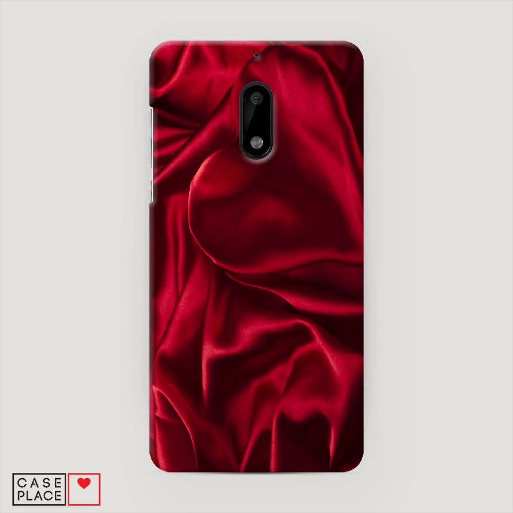 

Чехол Awog "Текстура красный шелк" для Nokia 6, 120320-2