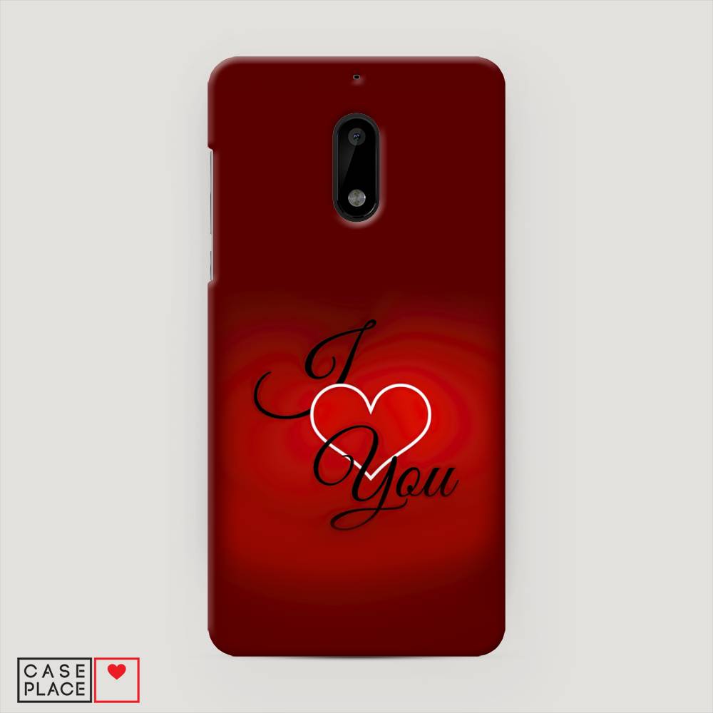 

Чехол Awog "I love you 3" для Nokia 6, 120320-5