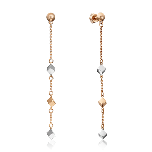 

Серьги-подвески из золота PLATINA jewelry 02-4447-00-000-1111-64_0, 02-4447-00-000-1111-64_0