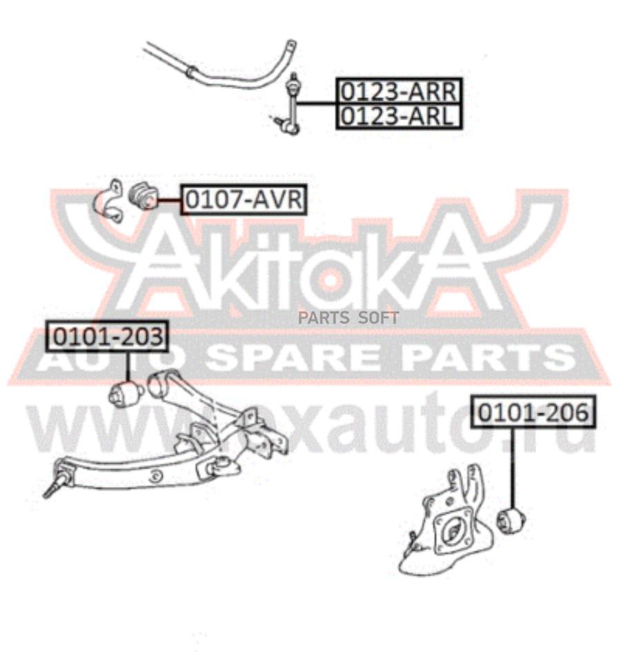 

Втулка заднего стабилизатора d20