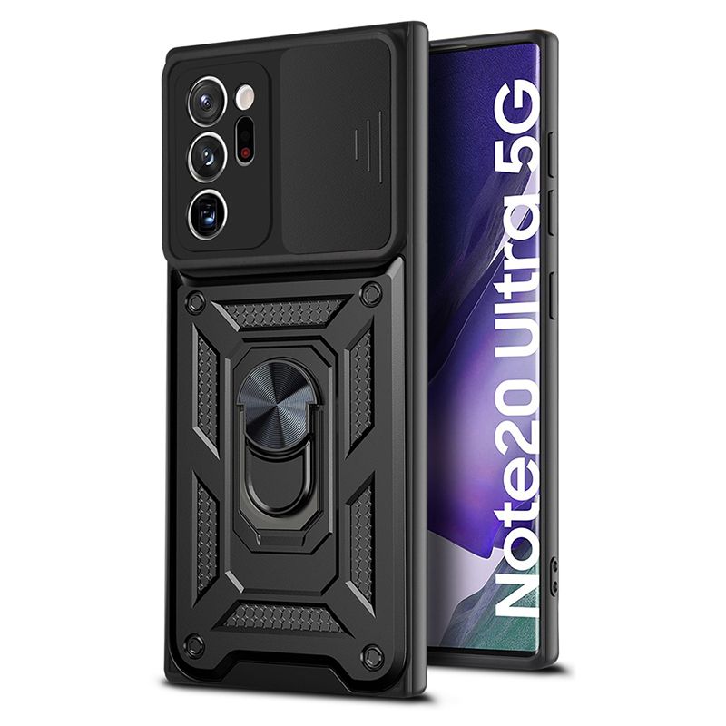 

Чехол с кольцом Bumper Case для Samsung Galaxy Note 20 Ultra (черный)