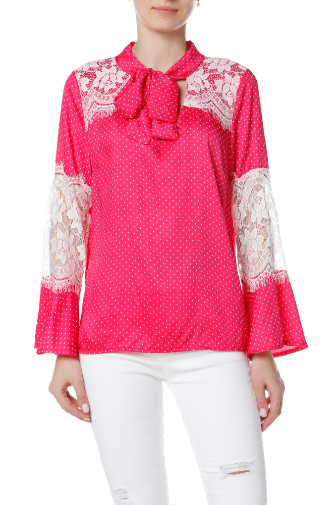 

Блуза женская JOLEEN B009FL розовая S/M, B009FL