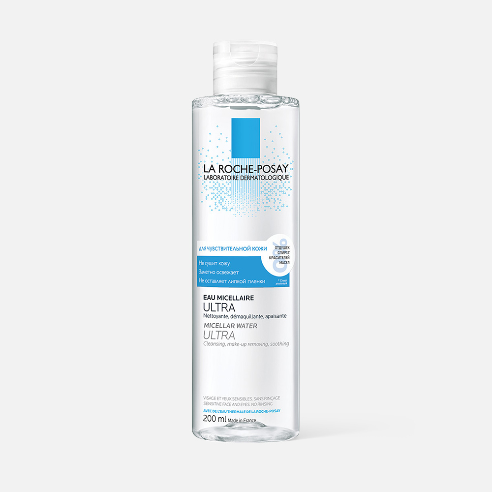 Мицеллярная вода La Roche-Posay Ultra Sesitive 200 мл